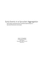 Early events in alpha-synuclein aggregation
