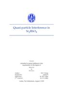 Quasi-particle Interference in Sr2RhO4