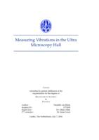 Vibrations Measurements in the Ultra Microscopy Hall