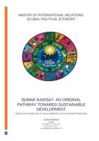 Suwak Kawsay: An Original Path of Sustainable Development