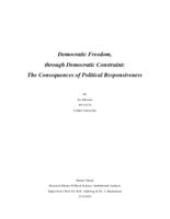 Democratic Freedom, through Democratic Constraint: The Consequences of Political Responsiveness