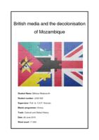 British media and the decolonisation of Mozambique