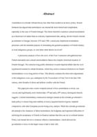 Imagining Colonial Community: The Construction of Indigenous Intermediaries and Limitations of Assimilation in Colonial French-Senegal (1852-1906)