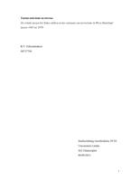 Tussen activisme en terreur - De relatie tussen het linkse milieu en het ontstaan van terrorisme in West-Duitsland tussen 1967 en 1970