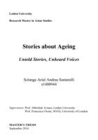 Stories about Ageing: Untold Stories, Unheard voices.