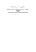 Finlandisation or russophobia?  Opposing discourses on Russia in Finnish politics during 2014