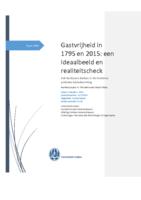 Gastvrijheid in 1795 en 2015: een ideaalbeeld en realiteitscheck: Het Kantiaans denken in de moderne politieke besluitvorming