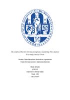 The validity of the trait stability assumption in Leadership Trait Analysis: A case study of George W. Bush