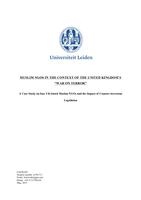 Muslim NGOs in the context of the United Kingdom´s "War on Terror" - A case Study on four UK-based Muslim NGOs and the Impact of Counter-terrorism Legislation