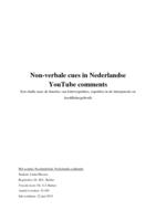 Non-verbale cues in Nederlandse YouTube comments