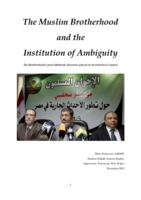 The Muslim Brotherhood and the Institution of Ambiguity