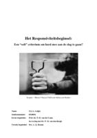 Het responsiviteitsbeginsel: Een "soft" criterium om hard mee aan de slag te gaan?