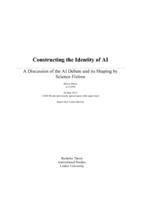 Constructing the Identity of AI: A Discussion of the AI Debate and its Shaping by Science Fiction