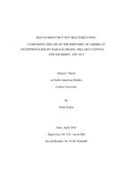 Self-Evident but not Self-Executing: Comparing the Use of the Rhetoric of American Exceptionalism by Barack Obama, Hillary Clinton, and Joe Biden, 2007-2017