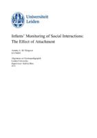 Infants' monitoring of social interactions: The effect of attachment