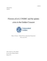Flowers of evil, UNODC and the opiates crisis in the Golden Crescent
