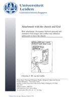 Attachment with the church and God