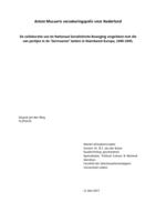 Anton Musserts verzekeringspolis voor Nederland. De collaboratie van de Nationaal Socialistische Beweging vergeleken met die van partijen in de ‘Germaanse’ landen in Noordwest-Europa, 1940-1945.