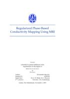 Regularized Phase-Based Conductivity Mapping Using MRI