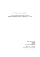 Solving the Problem of the Spirit,  Cornelis Brem, Hermanus Johannes Krom and Innovative Pneumatology in Dutch Evangelicalism, 1770-1804