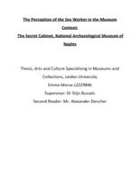 The Perception of the Sex Worker in the Museum Context: The Secret Cabinet, National Archaeological Museum of Naples