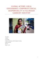 Global Actors, Local Governance: Corporate Social Responsibility in the Indian Garment Industry
