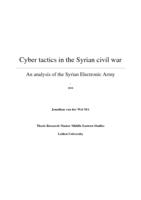 Cyber Tactics in the Syrian Civil War: An Analysis of the Syrian Electronic Army