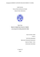 Ripeness on Initiated Peace Processes in Colombia: A Case Study of M-19 (1989) and FARC-EP (1999)