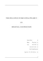 The Effects of Regional Polarity on Regional Cooperation