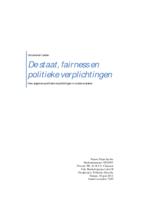 De staat, fairness en politieke verplichtingen