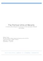 The Political Utility of Morality: A discourse analysis of China's 'Core Socialist Values' campaign