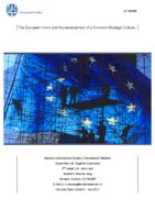 The European Union and the Development of a Common Strategic Culture