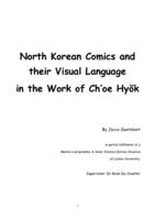 North Korean Comics and their Visual Language in the Work of Ch’oe Hyŏk