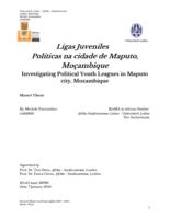 Investigating Political Youth Leagues in Maputo City, Mozambique