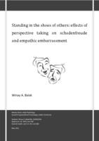 Standing in the shoes of others: effects of perspective taking on schadenfreude and empathic embarrassment