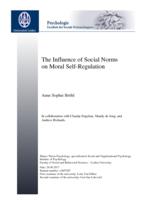 The influence of social norms on moral self-regulation