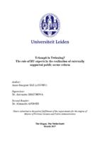 Triumph in twinning?: The role of EU experts in the realization of externally supported public sector reform