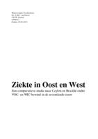 Ziekte in Oost en West: Een comparatieve studie naar Ceylon en Brazilië onder VOC- en WIC-bewind in de zeventiende-eeuw