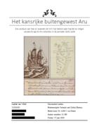 Het kansrijke buitengewest Aru. Een analyse van hoe en waarom de VOC het beleid voor handel en religie uitvoerde op de Aru-eilanden in de periode 1658-1694.