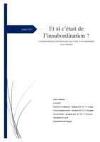 Et si c’était de l’insubordination ? L’insubordination introduite par que et par si en néerlandais et en français