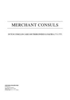 Merchant Consuls: Dutch Consuls in Cadiz and their Divided Loyalties (1713-1757)