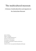 The Multicultural Museum: a History of Multiculturalism and Migration in the Amsterdam Museum