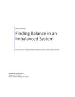 Finding Balance in an Imbalanced System: The Case of the Triangular Relation Between China, Saudi Arabia, and Iran