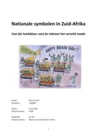Nationale symbolen in Zuid-Afrika: Hoe (de huidskleur van) de initiator het verschil maakt