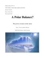 A Polar Balance? The power of states in the Arctic