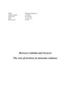 Between Cabinda and Oecussi: The role of territory in intrastate relations