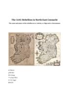 The 1641 Rebellion in North-Connacht - The Cause and Nature of the Rebellion in co. Leitrim, co. Sligo and co. Roscommon