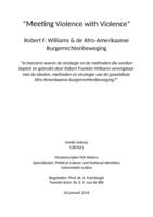 “Meeting Violence with Violence”: Robert F. Williams & de Afro-Amerikaanse Burgerrechtenbeweging