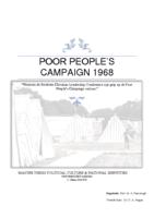 Poor People's Campaign 1968