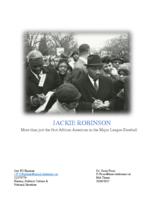 Jackie Robinson, More Than Just the First African American in Major League Baseball